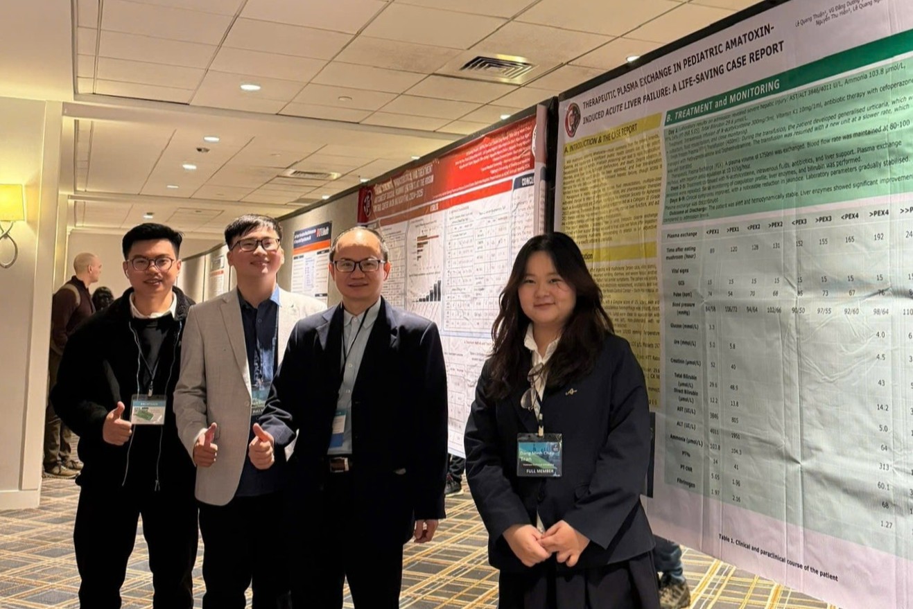 Sinh viên Trường Đại học Y Dược tham gia Hội nghị khoa học quốc tế tại Hoa Kỳ